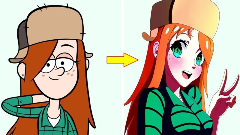 Гравити Фолз персонажи Венди