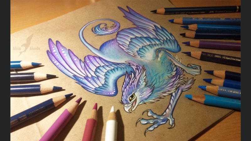 Alvia Alcedo драконы