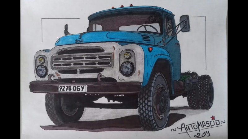 ЗИЛ-130 грузовой автомобиль