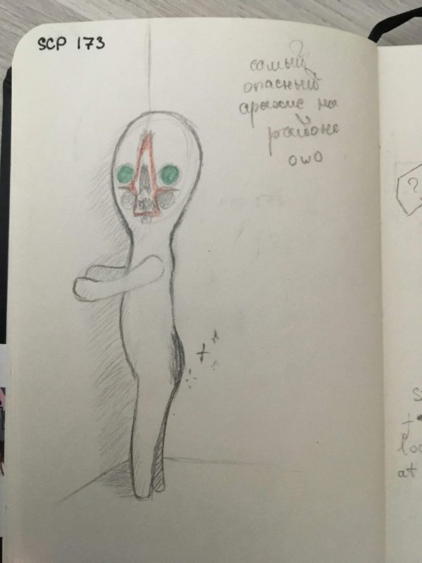 Раскраска SCP