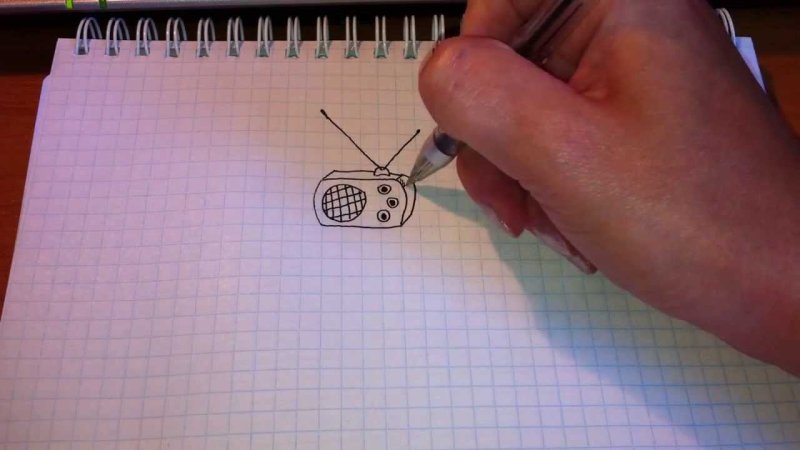 Рисунки ручкой легкие