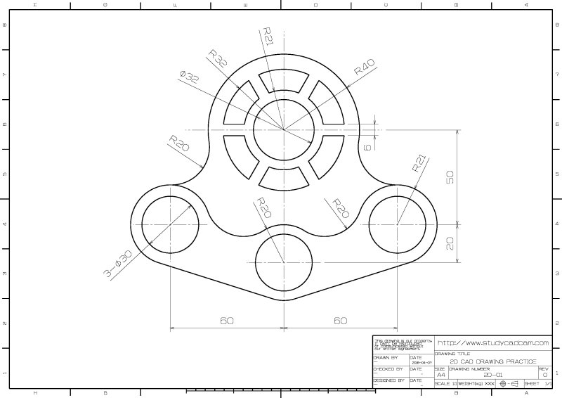 2d чертежи для AUTOCAD