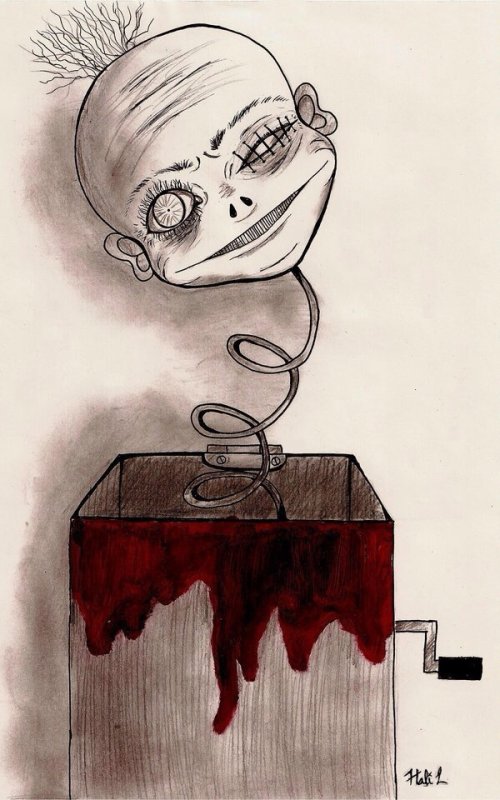 страшные рисунки