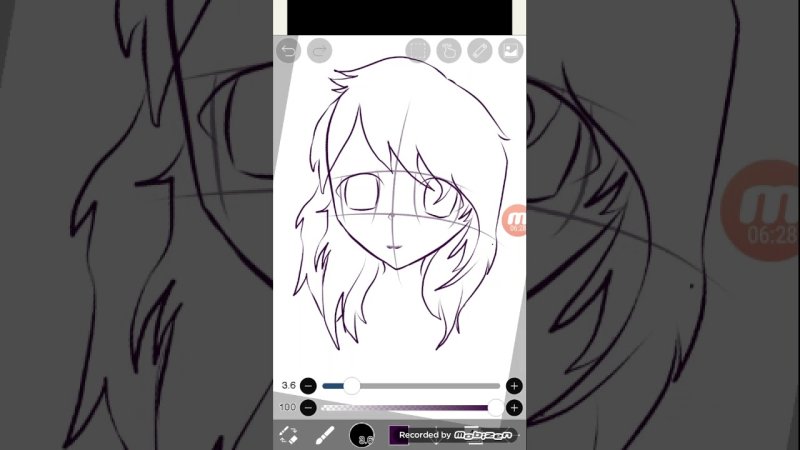 Красивые рисунки в приложении IBISPAINT
