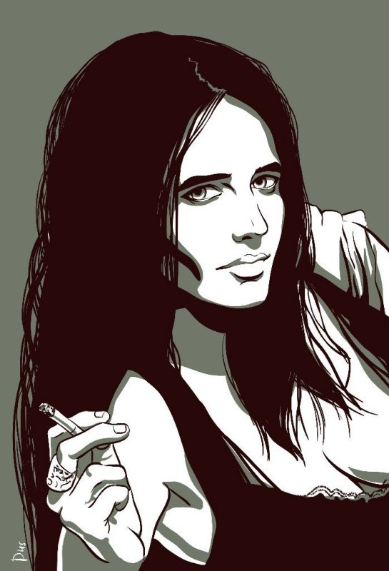 портрет евы