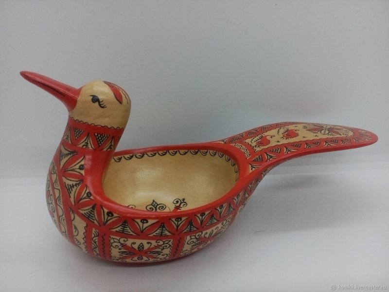 Мезенская роспись утица