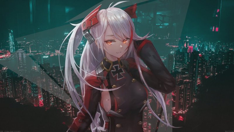 Принц Ойген аниме Азур Лейн