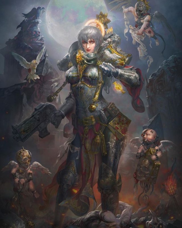Сестры битвы Warhammer 40.000