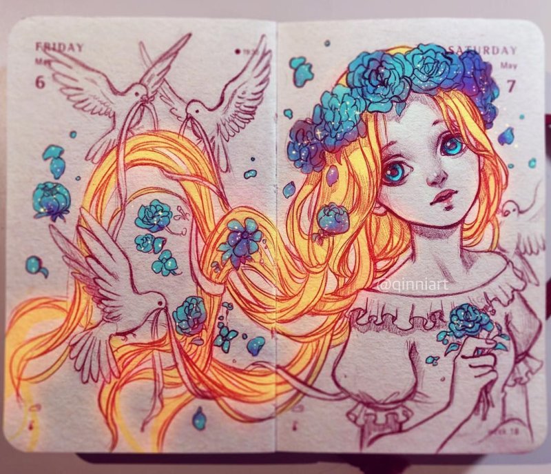 Рисунки для скетчбука