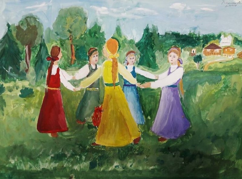 Хоровод картина