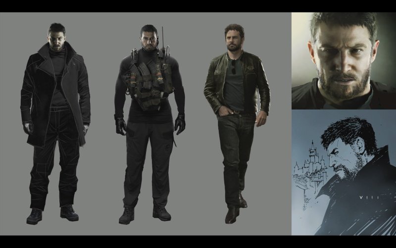 Chris Redfield Resident Village