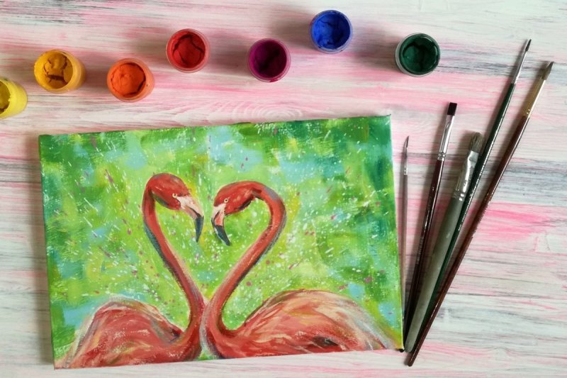 Рисование гуашью для начинающих