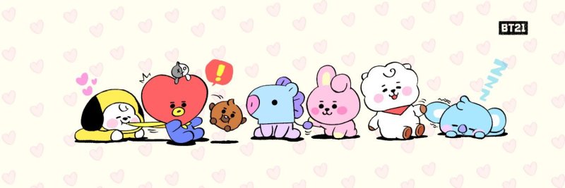 BTS персонажи bt21