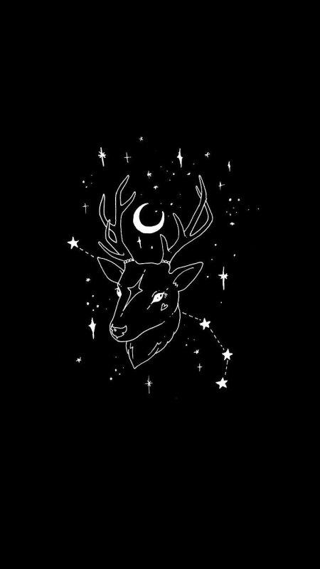 Рисунки на чёрном фтне