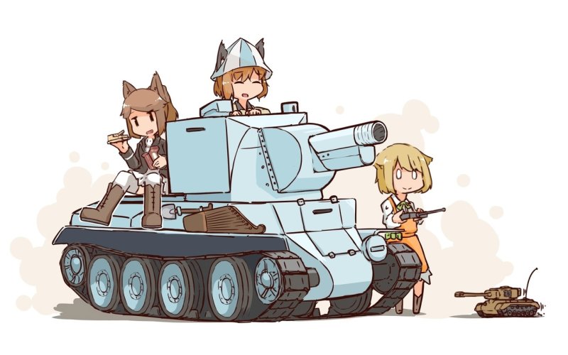 Girls und Panzer БТ-42