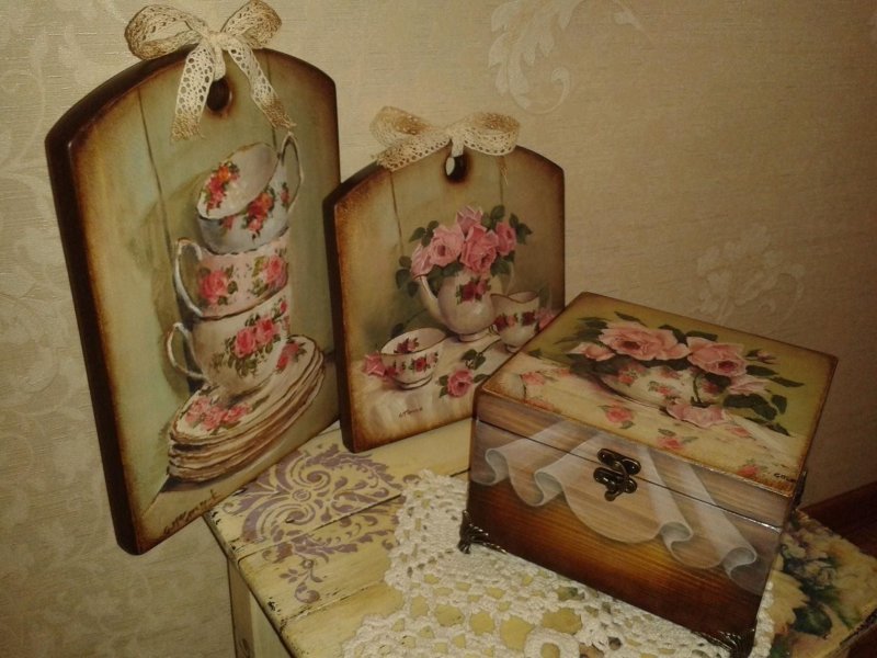Изделия из декупажа