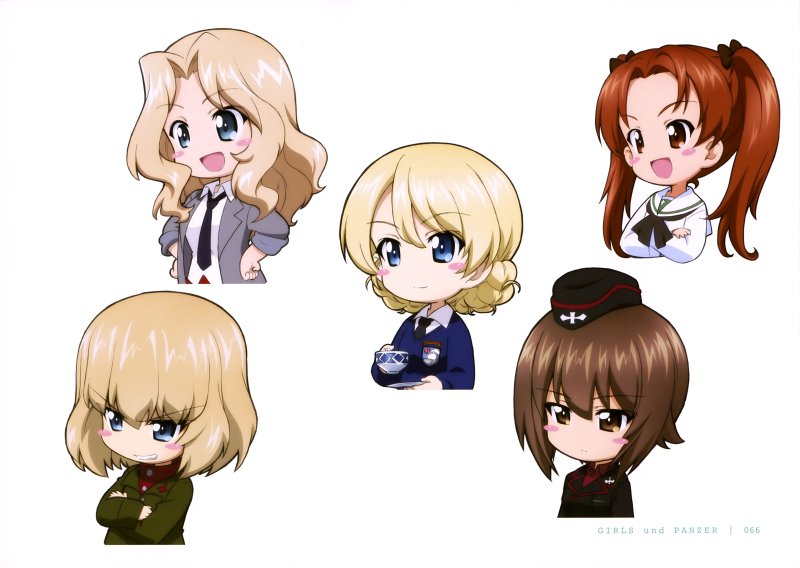 Girls und Panzer махо и Дарджилинг