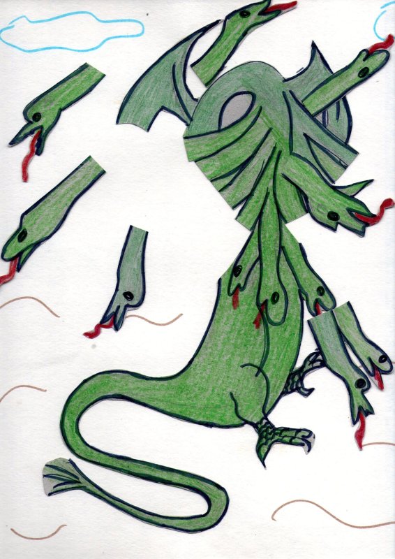 Чудо юдо рисунок