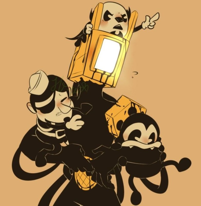 Bendy and the Ink Machine банда Мясников