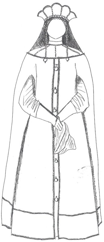 Костюм рисунок