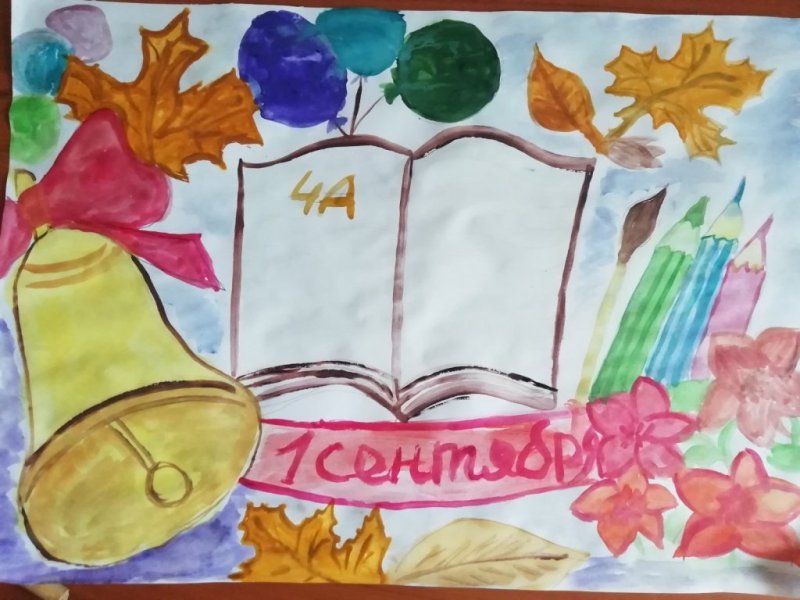 Рисунок на тему школа