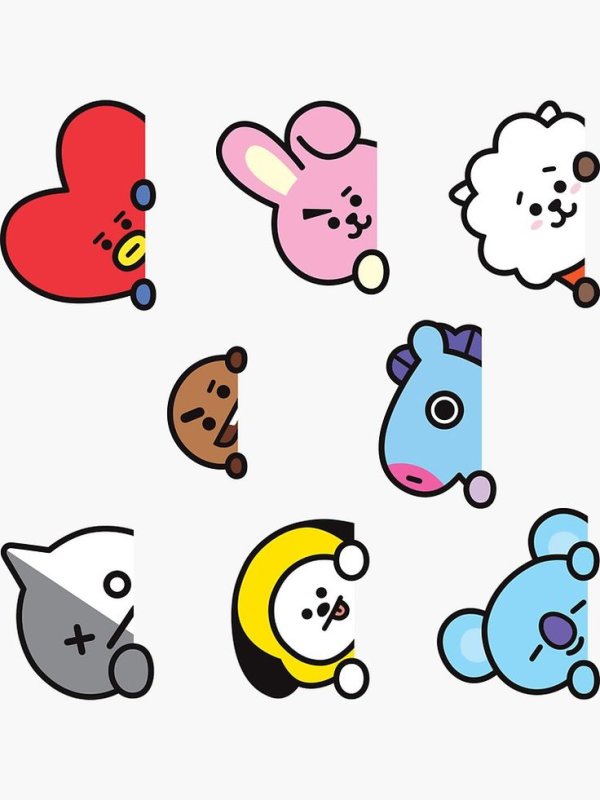 Bt21 Стикеры