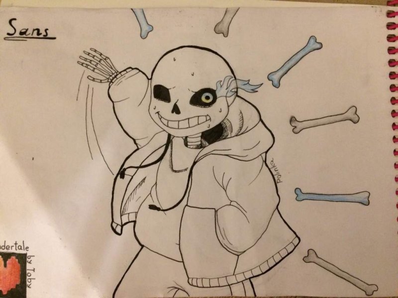 Картинки Санса для срисовки