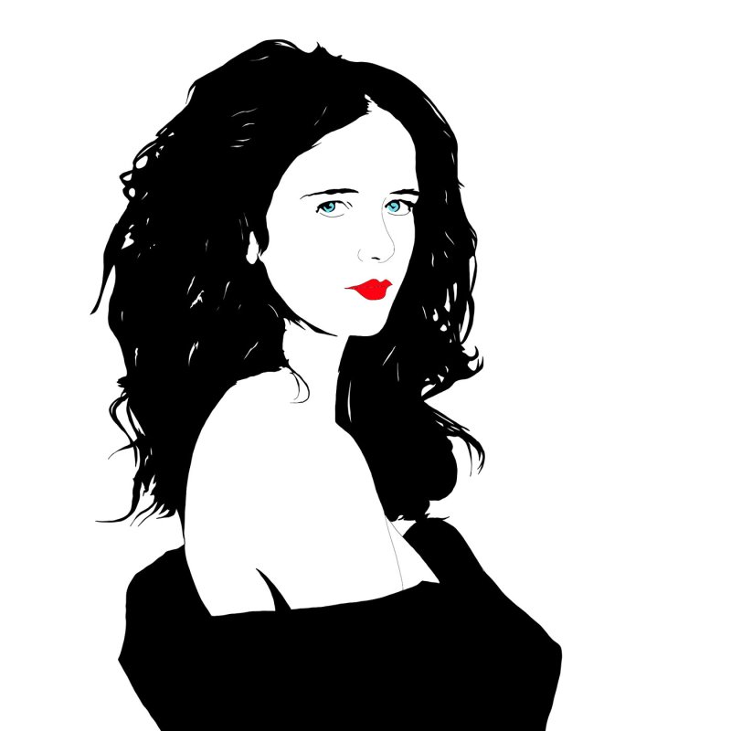 стилизованные портреты