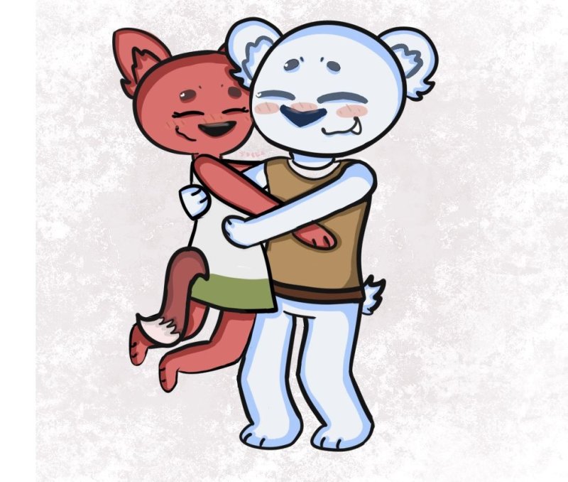 Мимимишки Лисичка и тучка