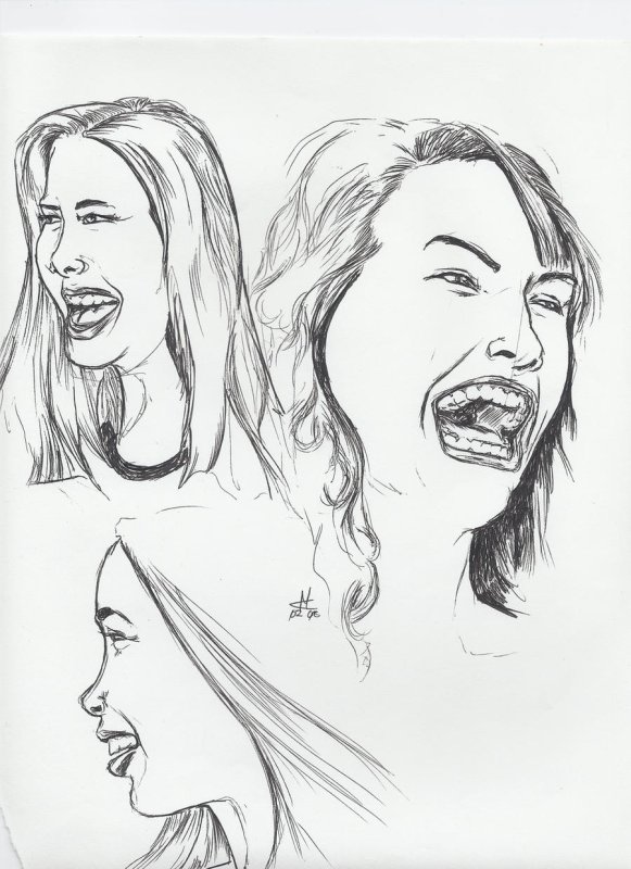 Смех рисунок