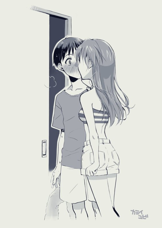 Аска и Синдзи любовь