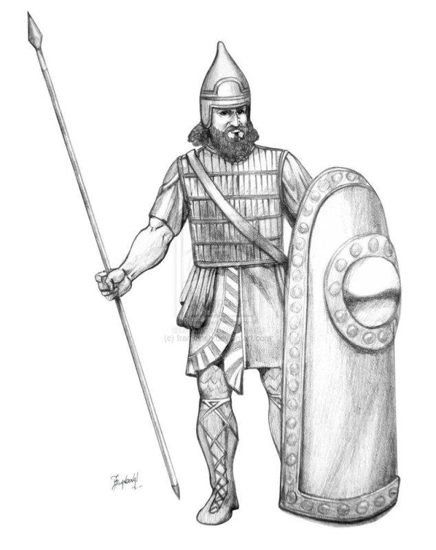 Ассирийский воин