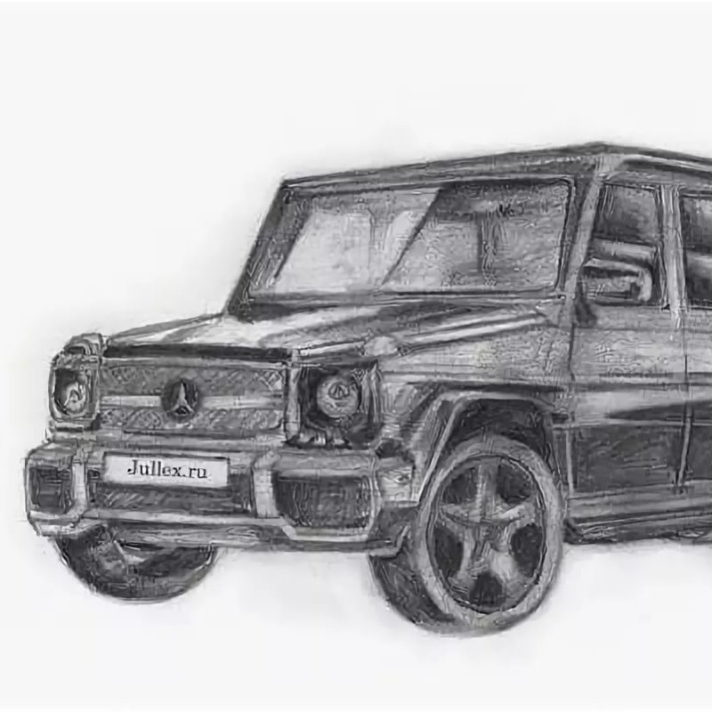 Мерседес Гелендваген g 63 чертежи