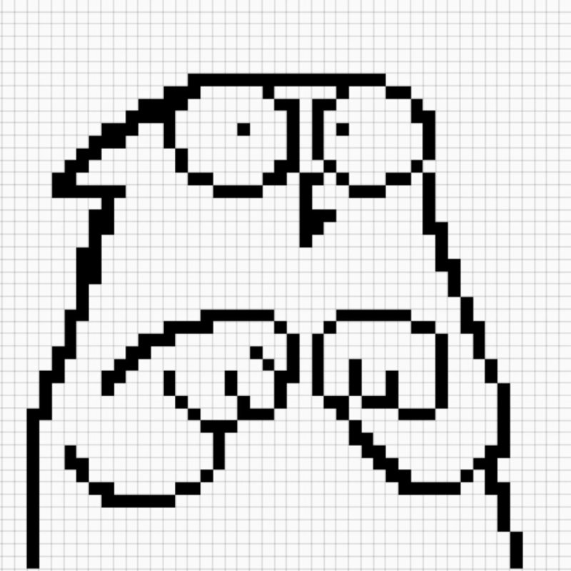 Рисование пакльточкам