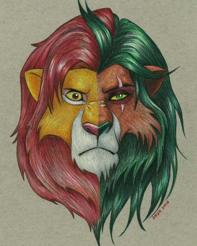 Шрам Король Лев