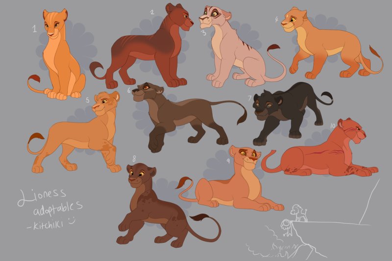 TLK Король Лев стиль