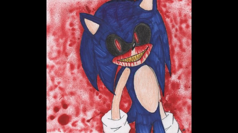 Sonic exe and Sonic