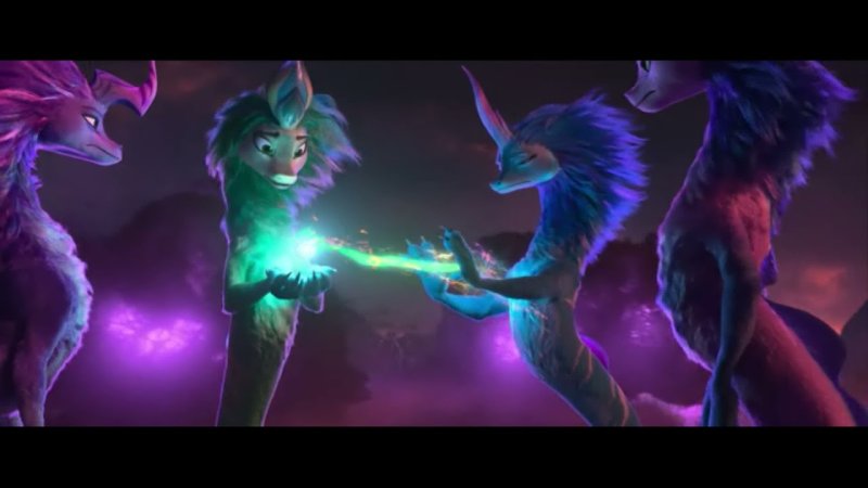Мультфильм рая и последний дракон