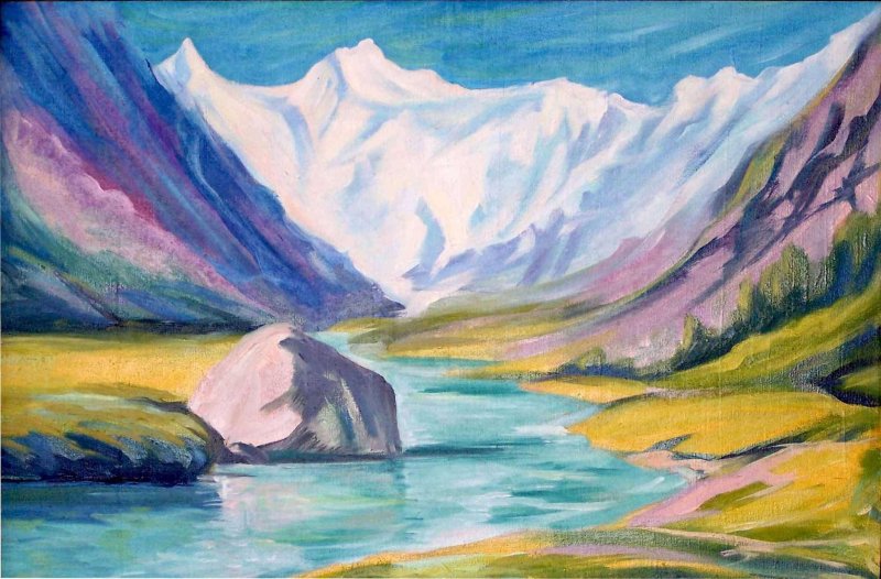Рерих художник картины Алтай