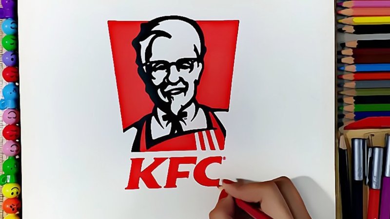 Рисунок КФС карандашом