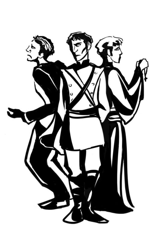 три товарища иллюстрации