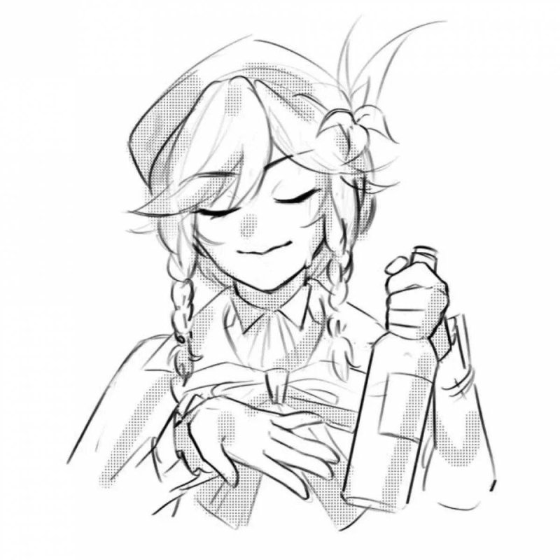 Сяо Геншин скетч