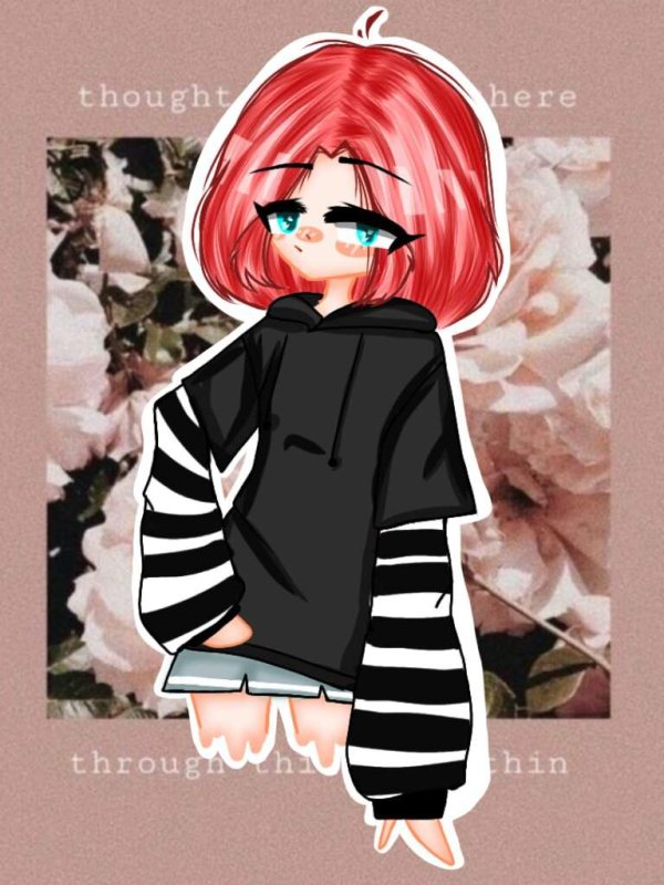 Девочка нарисованная в IBISPAINT