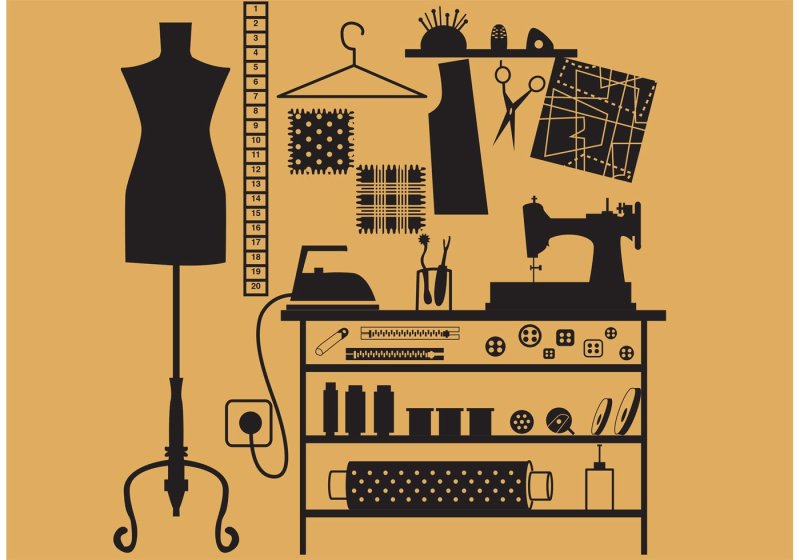 Швейные иллюстрации