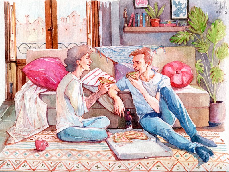 милые иллюстрации