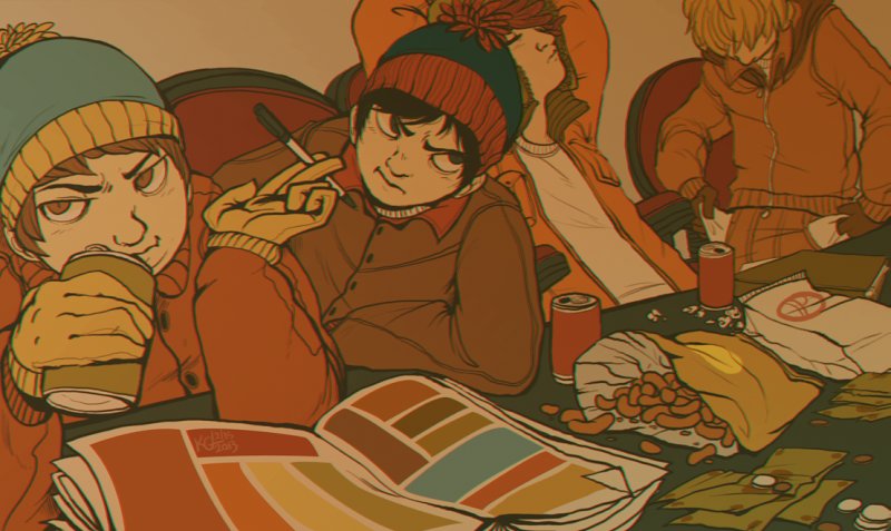 Кенни Южный парк арт