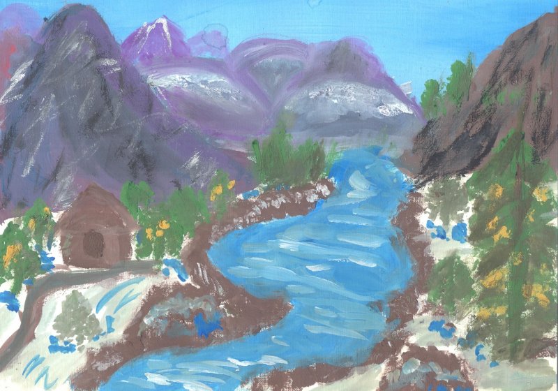 Заповедник рисунок