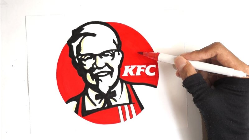 KFC рисунок