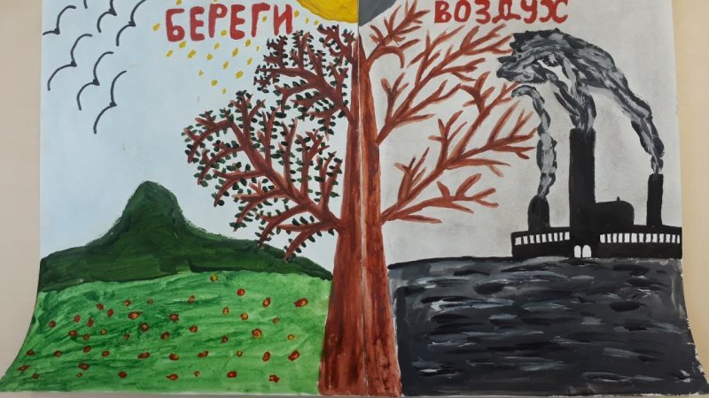Плакат на тему экология