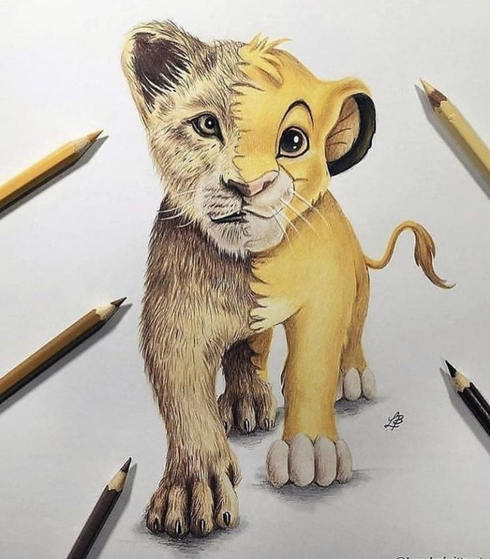 Король Лев Симба Львенок 2019